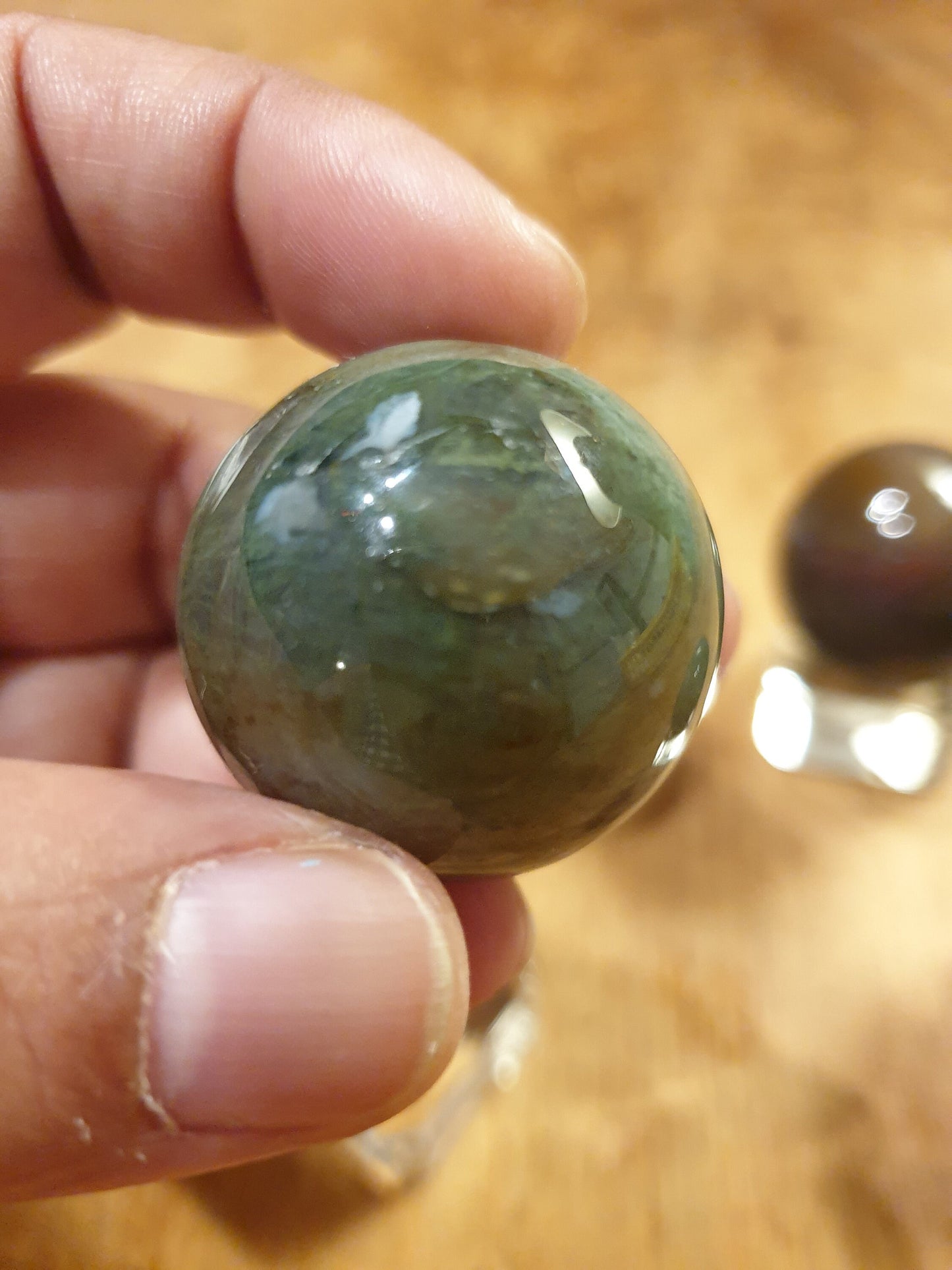 Ocean Jasper Spheres