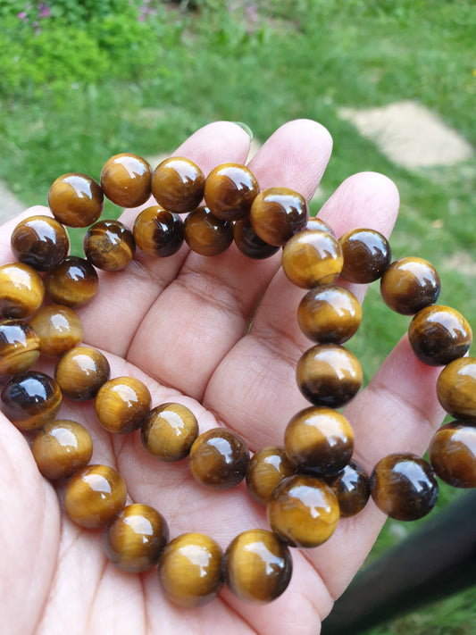Yellow Tiger's Eye Bracelets