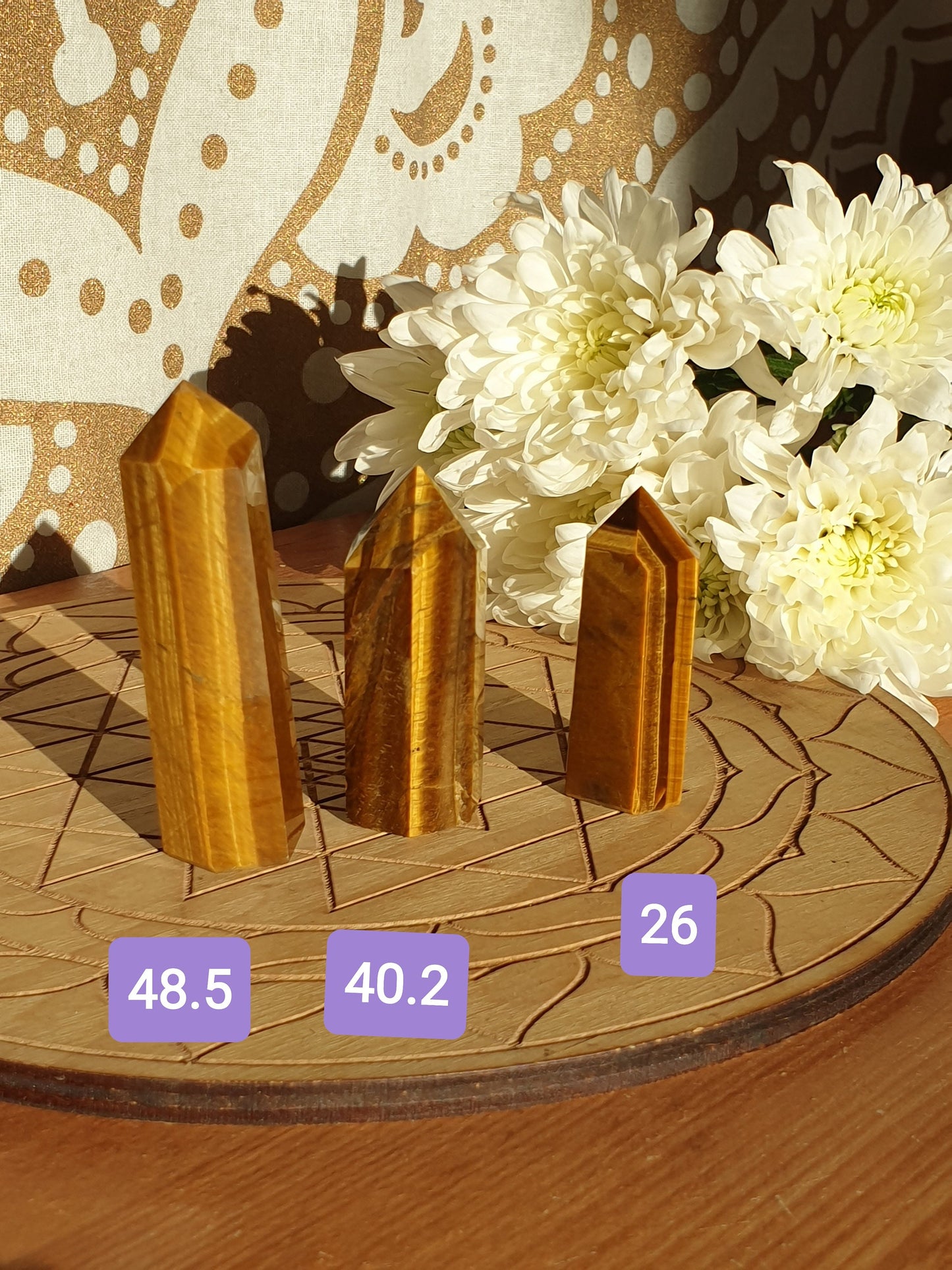 Tiger's Eye Confidence Boosting Towers/Obelisk