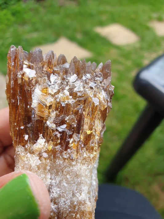 Raw Amber Calcite