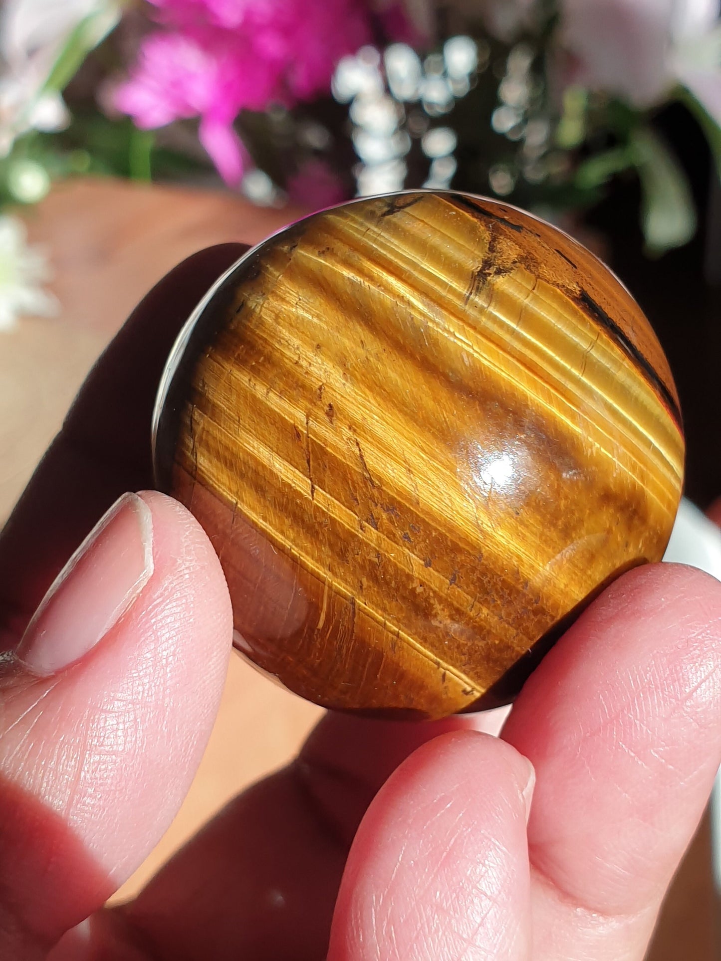 Tiger's Eye Confidence Boosting Spheres