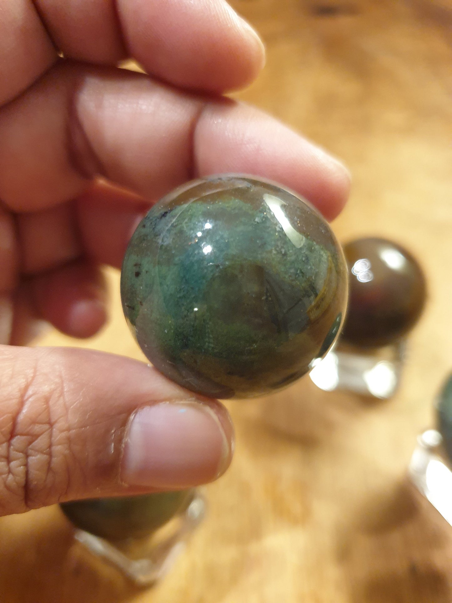 Ocean Jasper Spheres