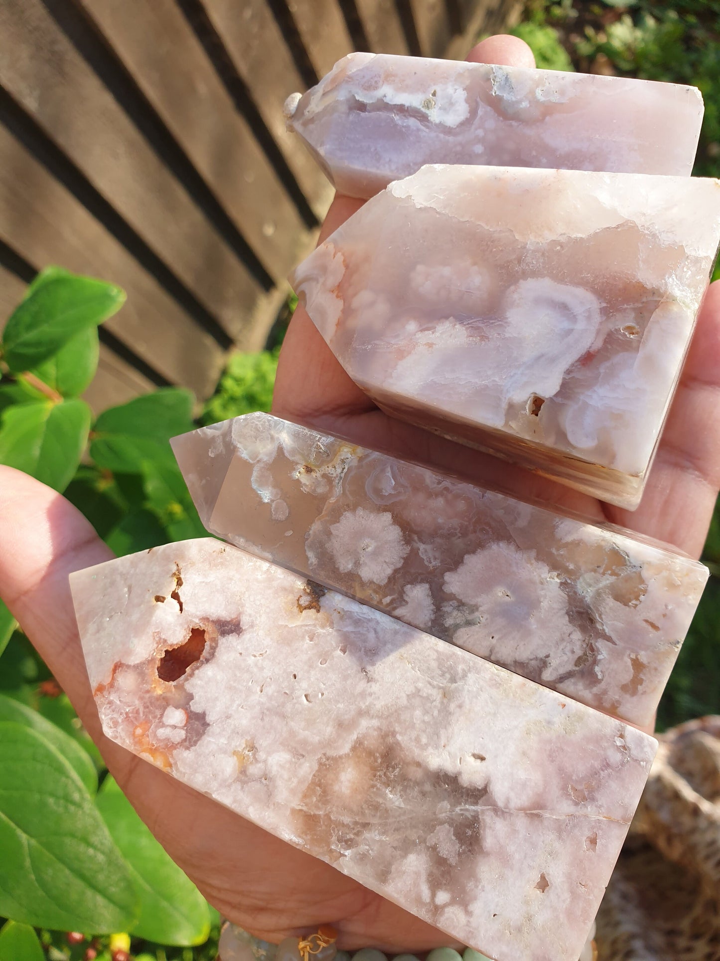 Nurturing Flower/Sakura Agate Towers
