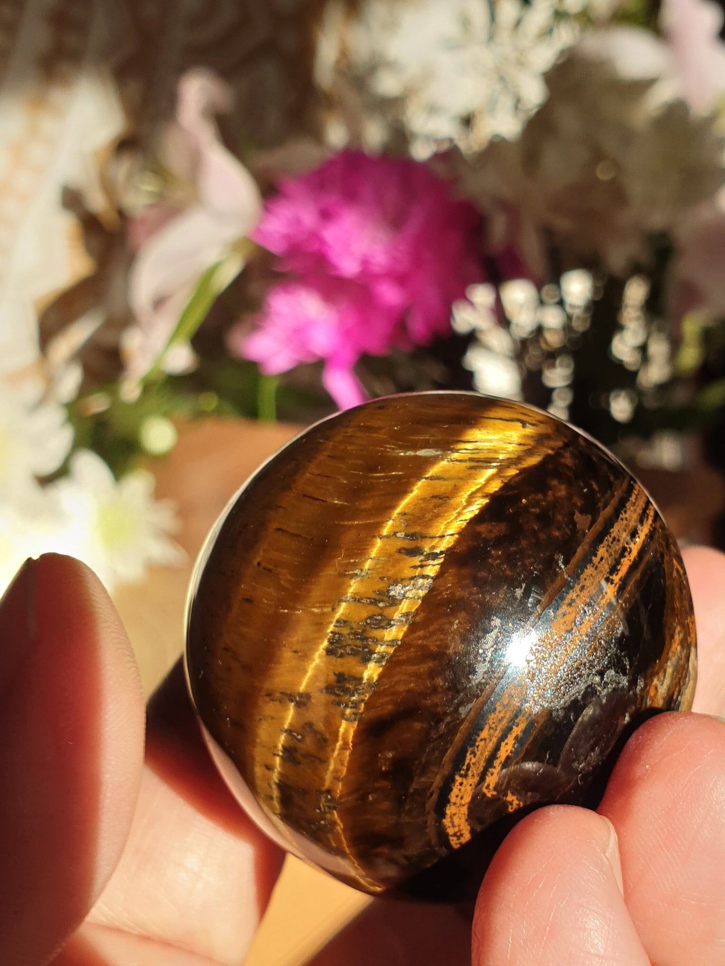Tiger's Eye Confidence Boosting Spheres