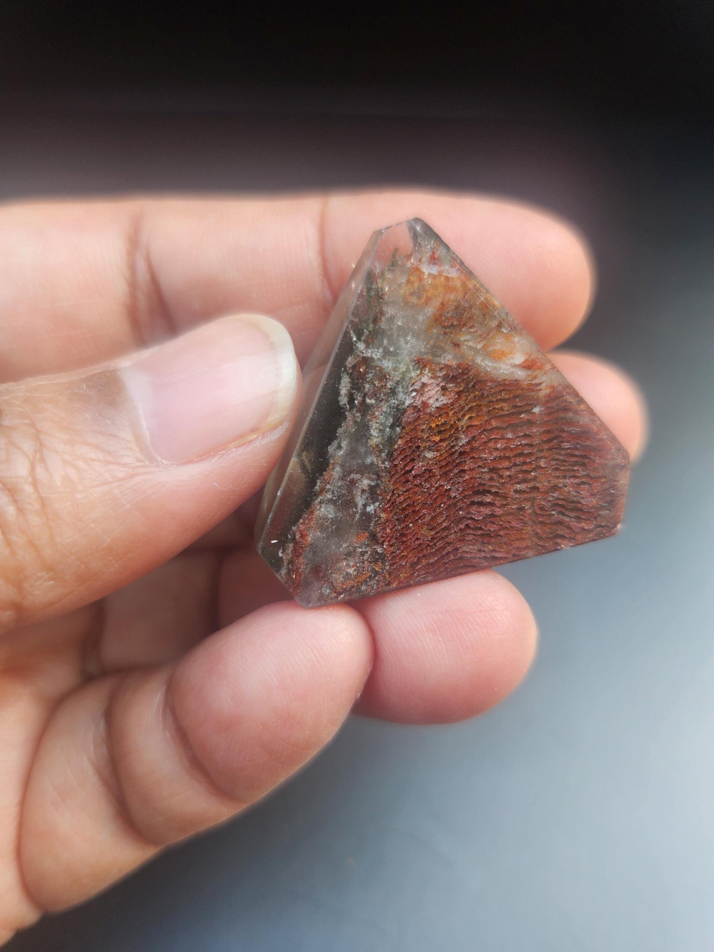 Lodolite/Shaman Quartz Freeform