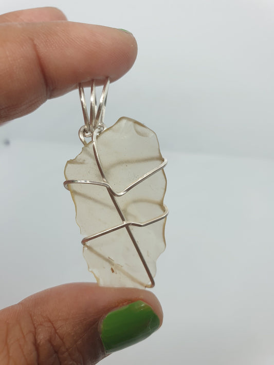 Libyan Desert Glass Pendant