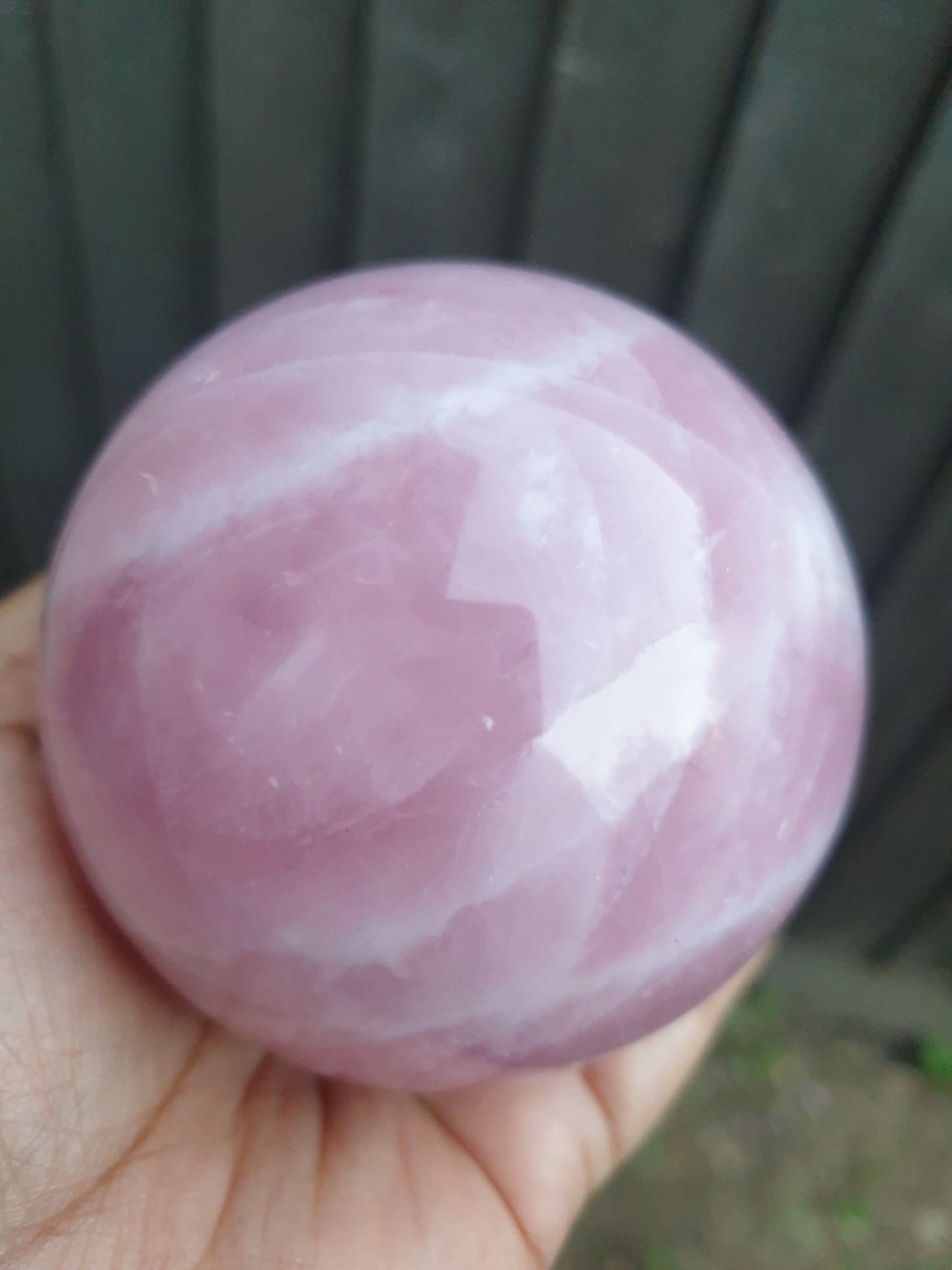 Large Rose Quartz Sphere