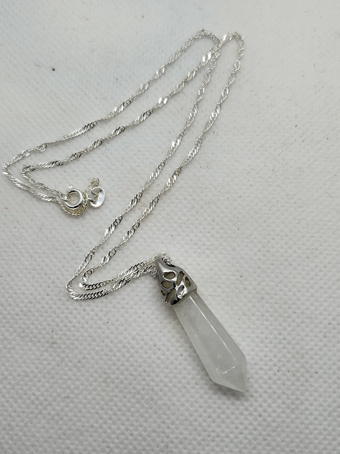 Clear Quartz Point Pendant