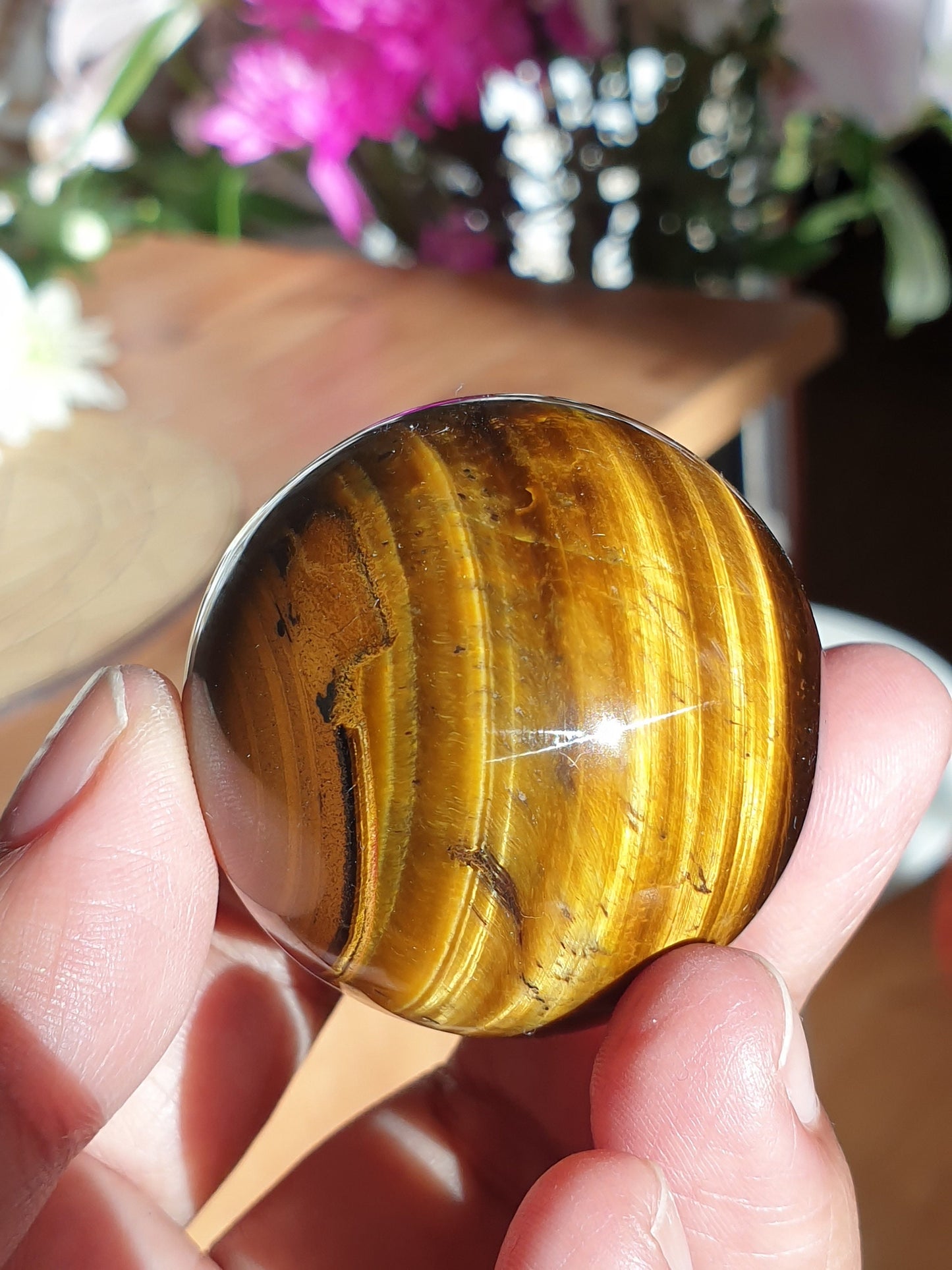 Tiger's Eye Confidence Boosting Spheres