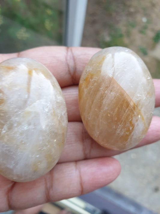 Golden Healer Palmstone