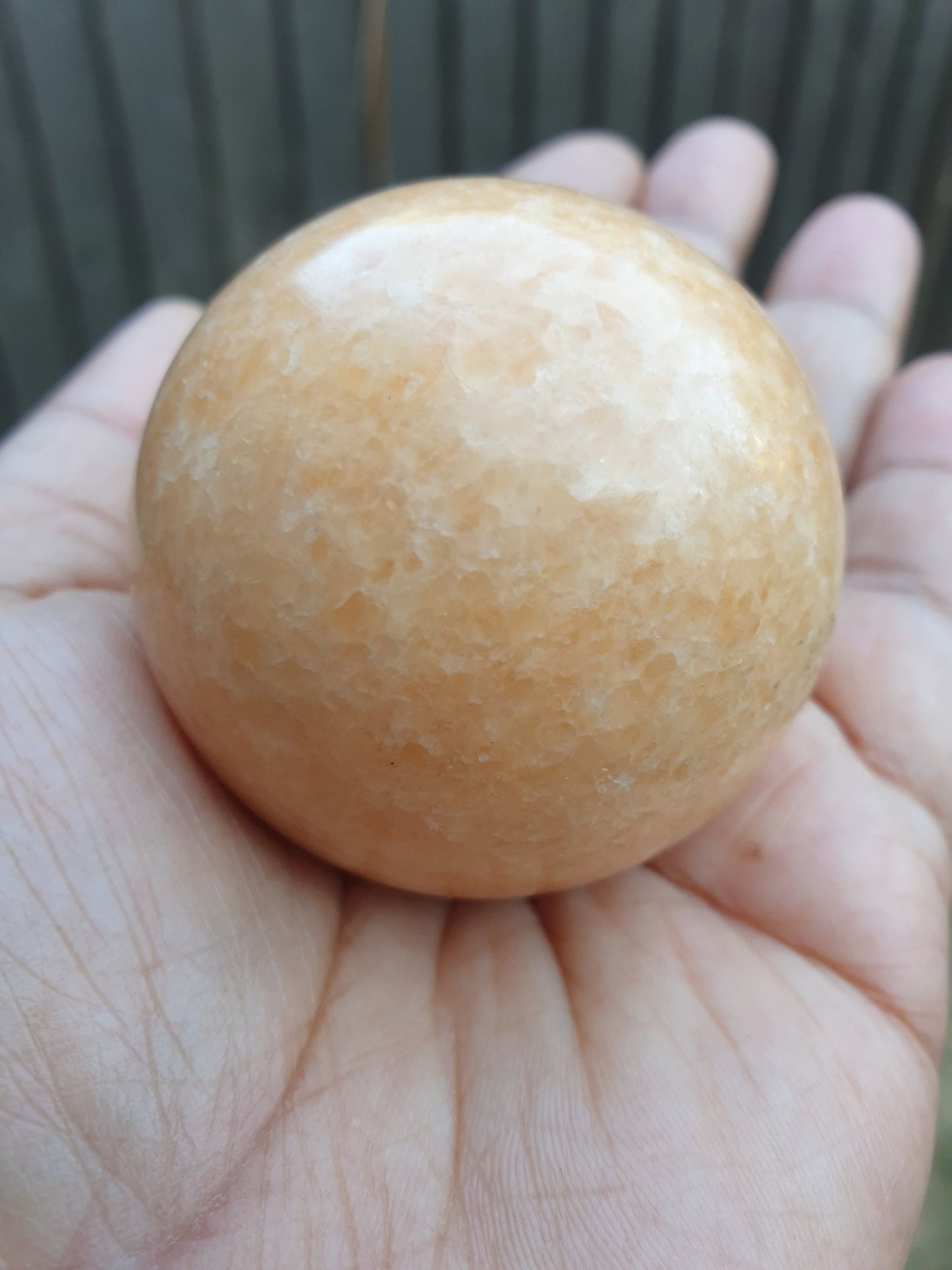 Yellow Jade Sphere
