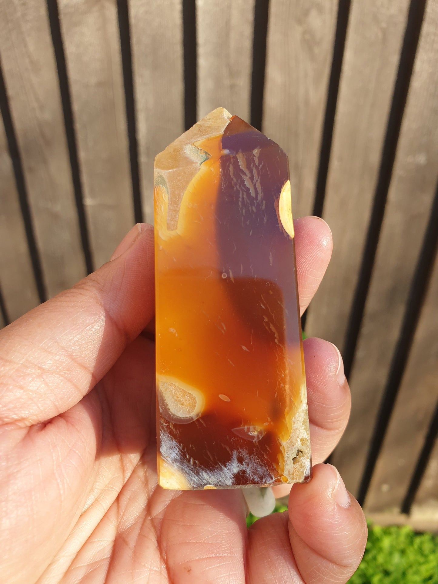 Gorgeous Druzy Carnelian Tower