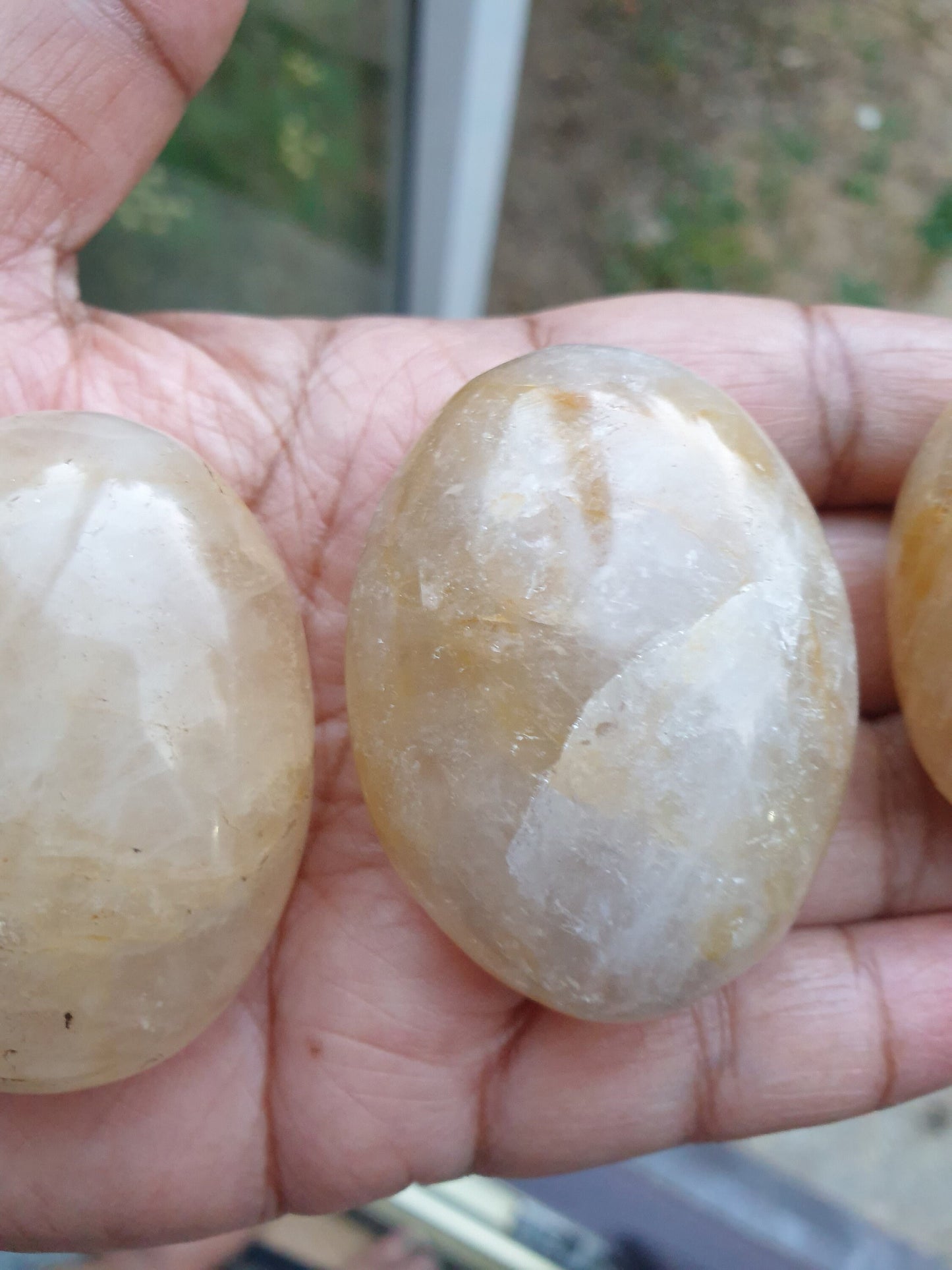 Golden Healer Palmstone