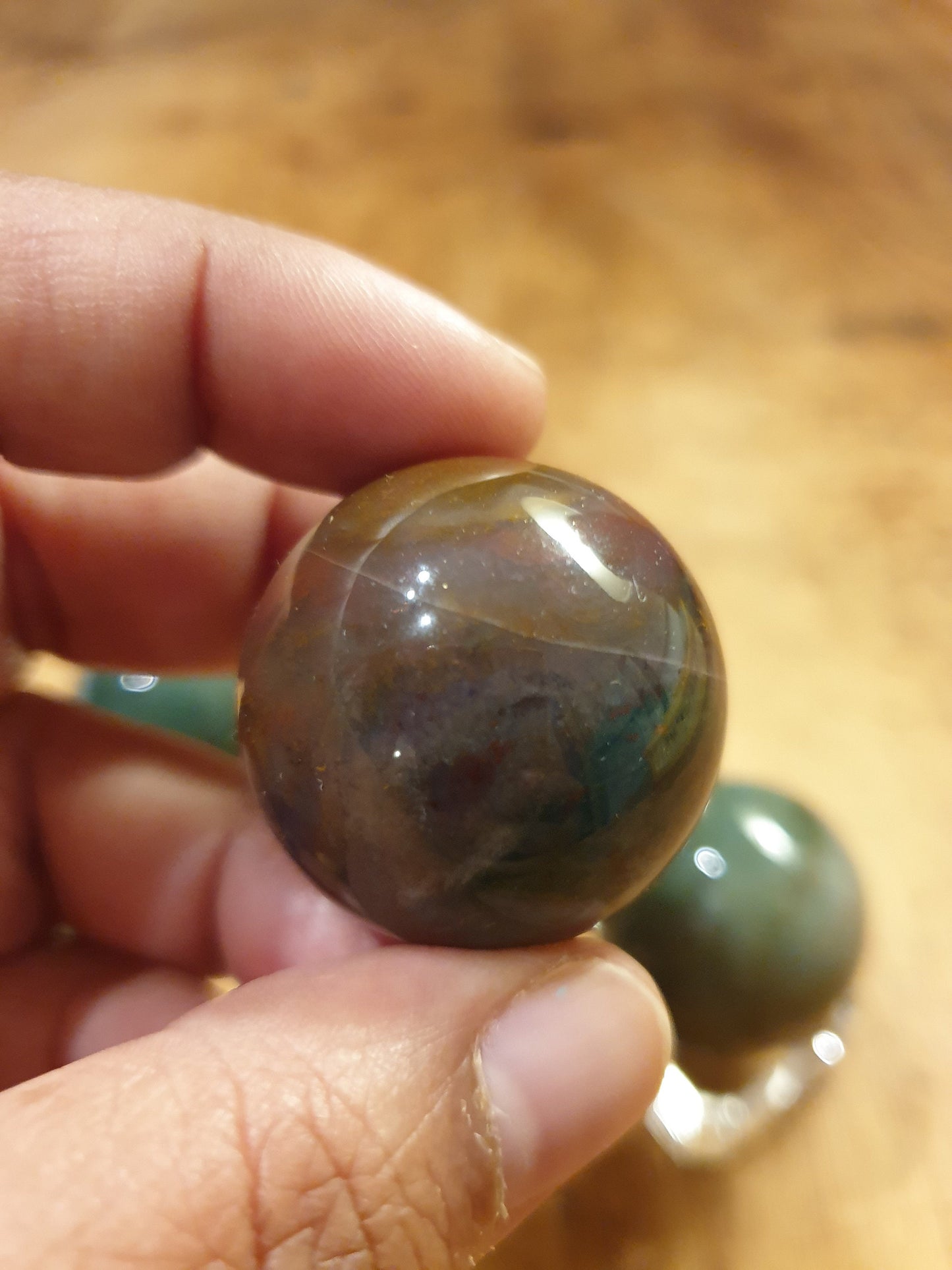 Ocean Jasper Spheres