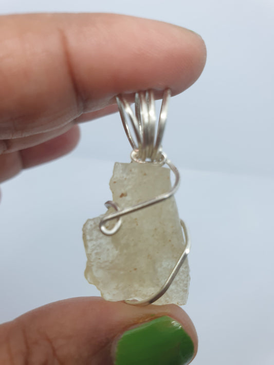 Libyan Desert Glass Pendant
