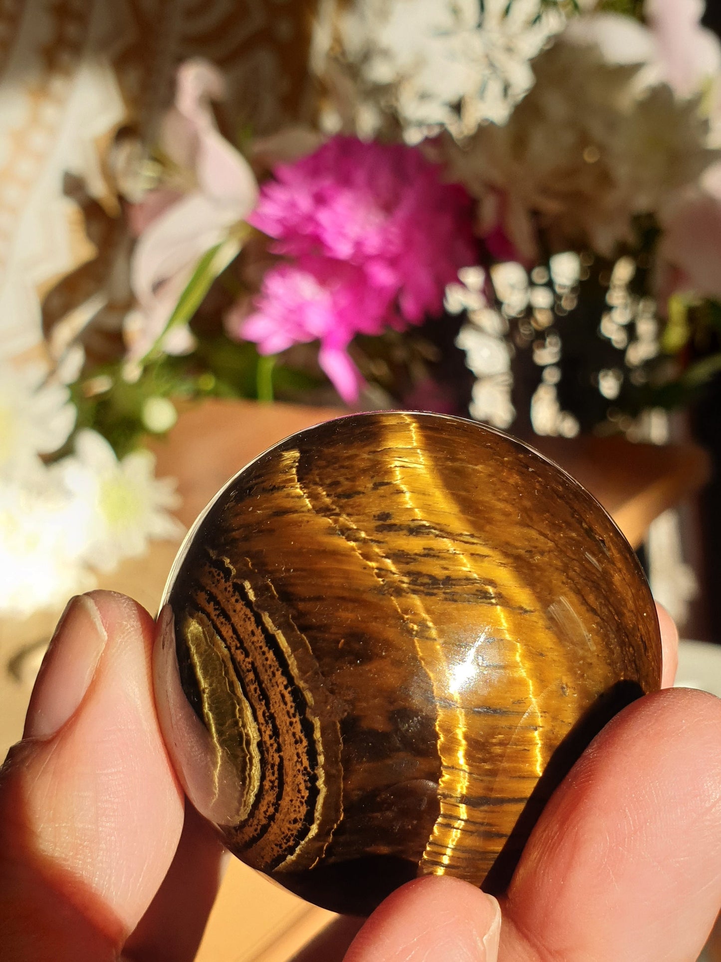 Tiger's Eye Confidence Boosting Spheres