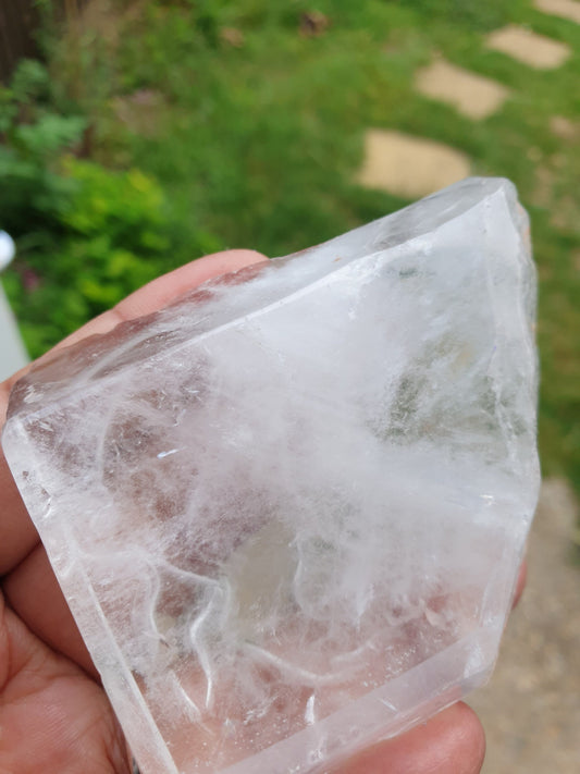 Clear Quartz Freeform Carving