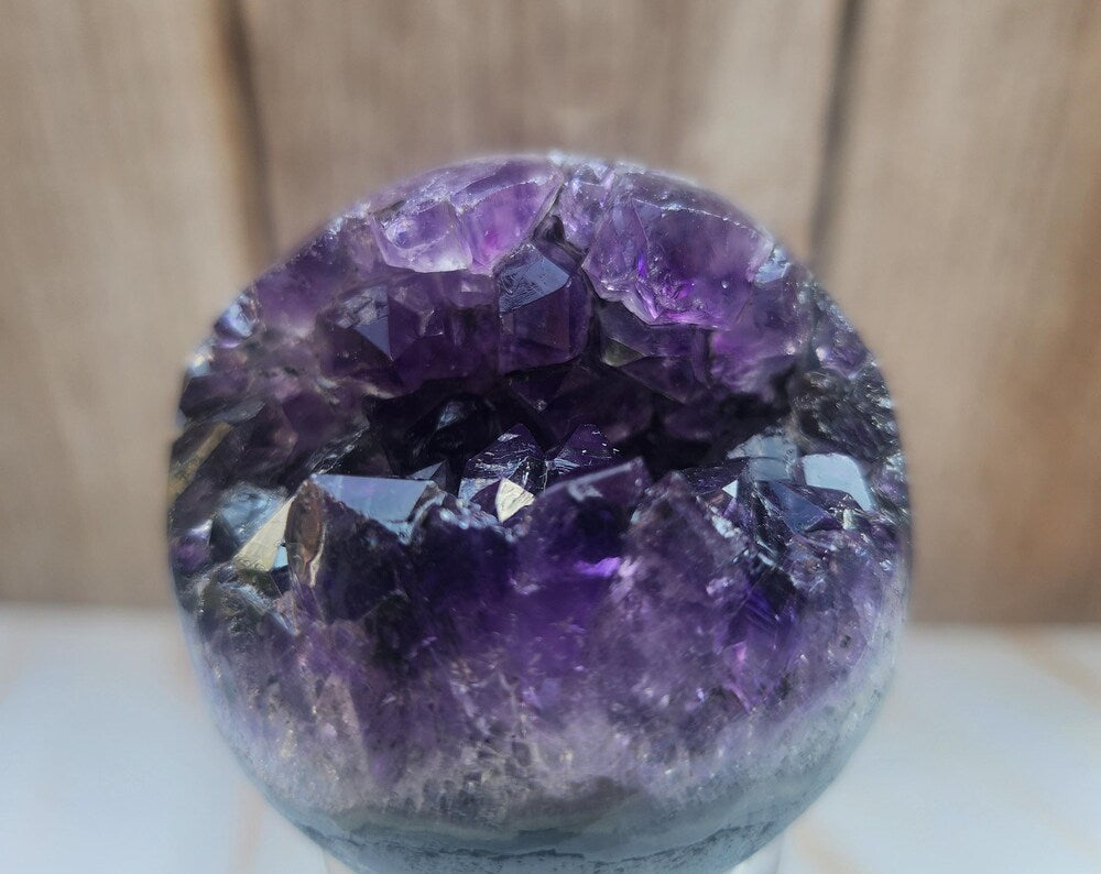 Amethyst Geode Sphere