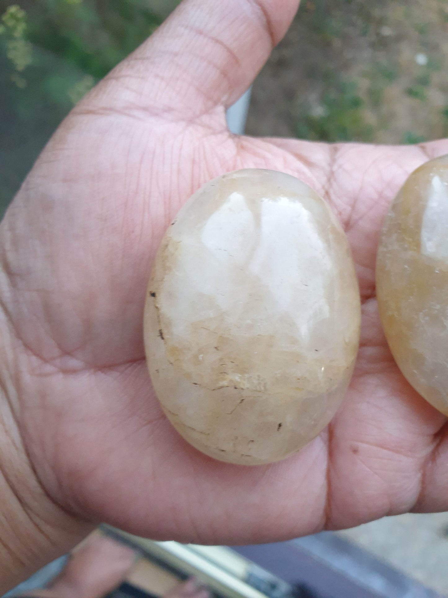 Golden Healer Palmstone