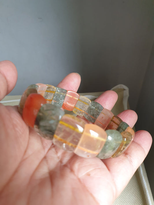 High Quality Garden Quartz Crystal Bracelet