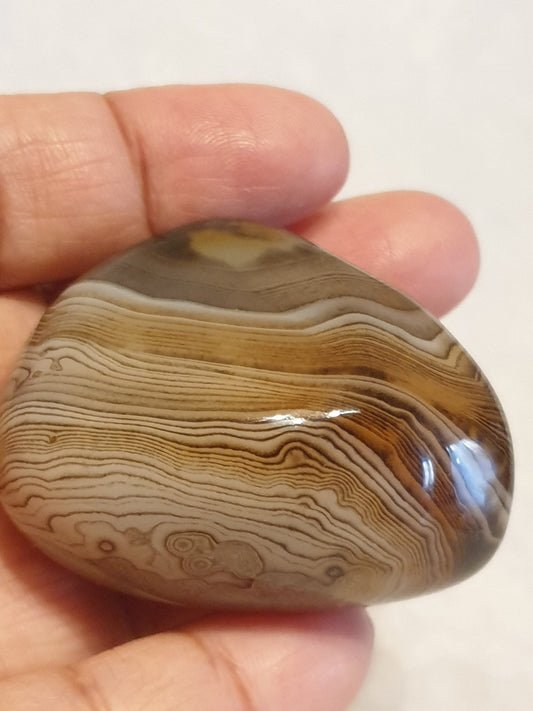 Sardonyx Tumbled Palmstone