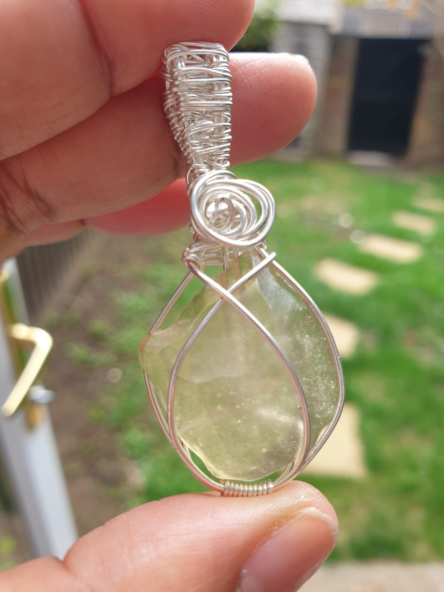 Libyan Desert Glass Pendant