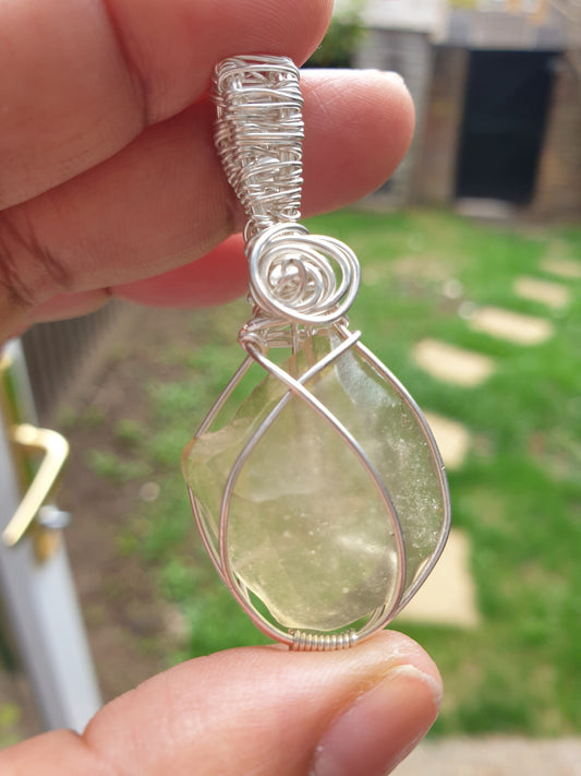 Libyan Desert Glass Pendant