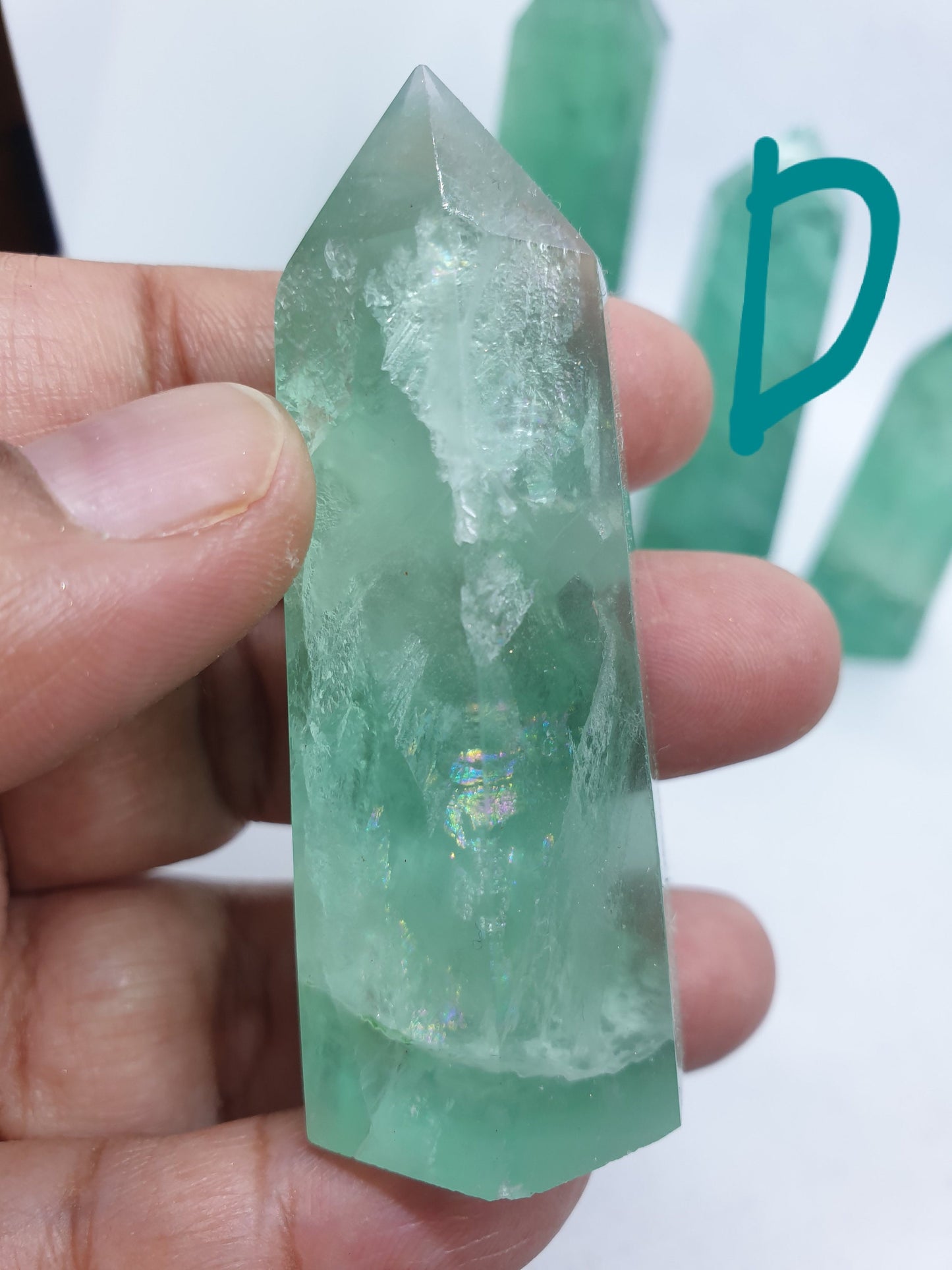 Green Fluorite Towers