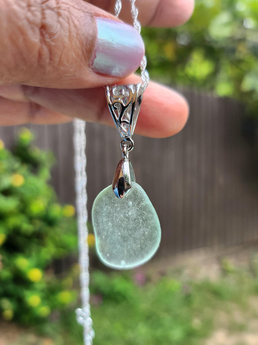 Seaglass Pendant Necklace