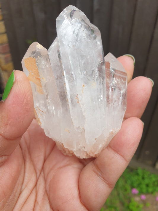 Clear Quartz Candle Specimen