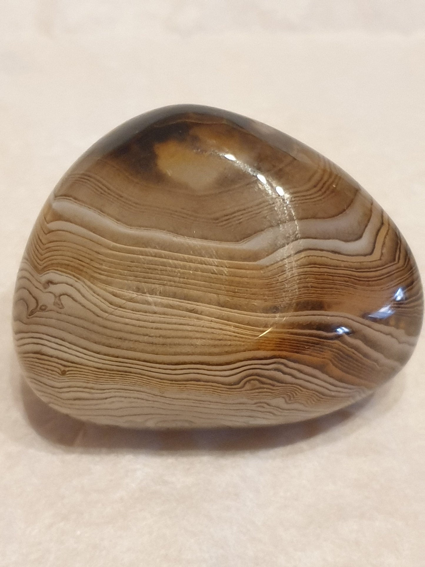 Sardonyx Tumbled Palmstone