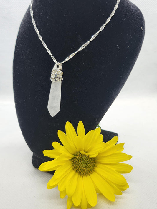 Clear Quartz Point Pendant