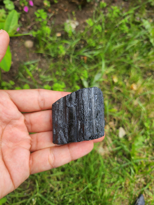Large Raw Black Tourmaline Chunk
