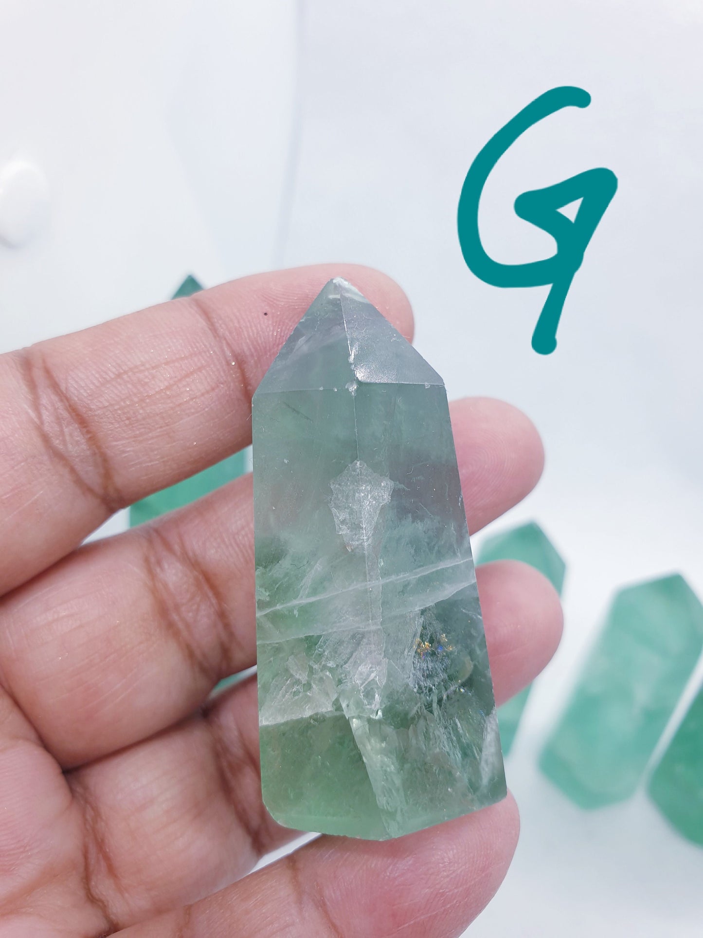 Green Fluorite Towers