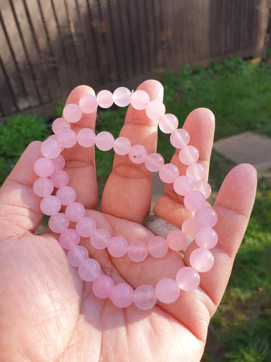 Rose Quartz 8mm Bracelets