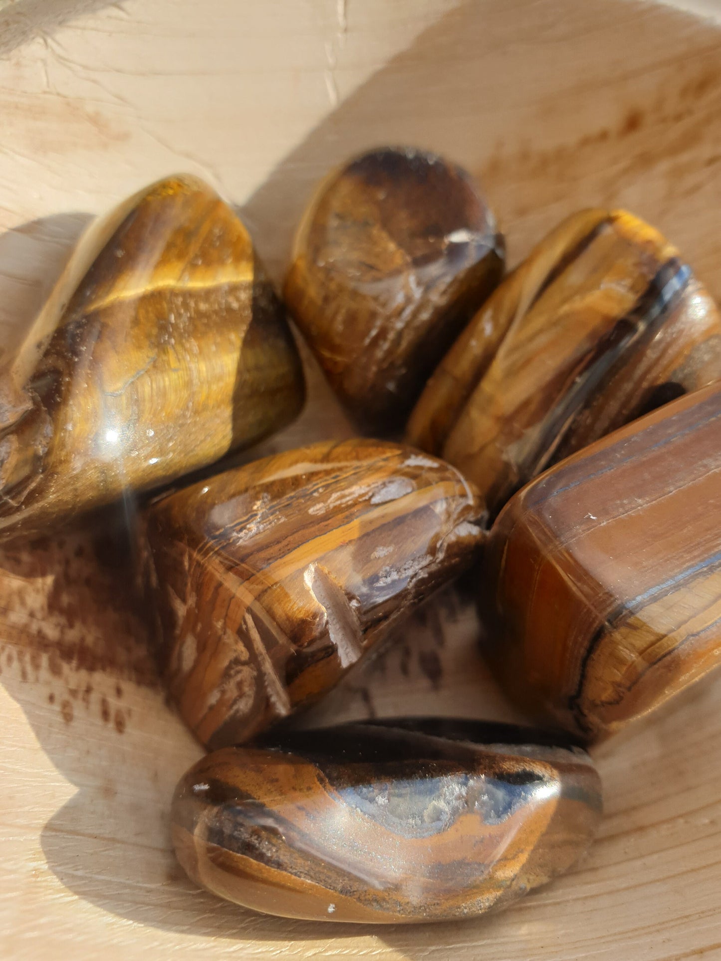 Large Tiger's Eye Tumbled