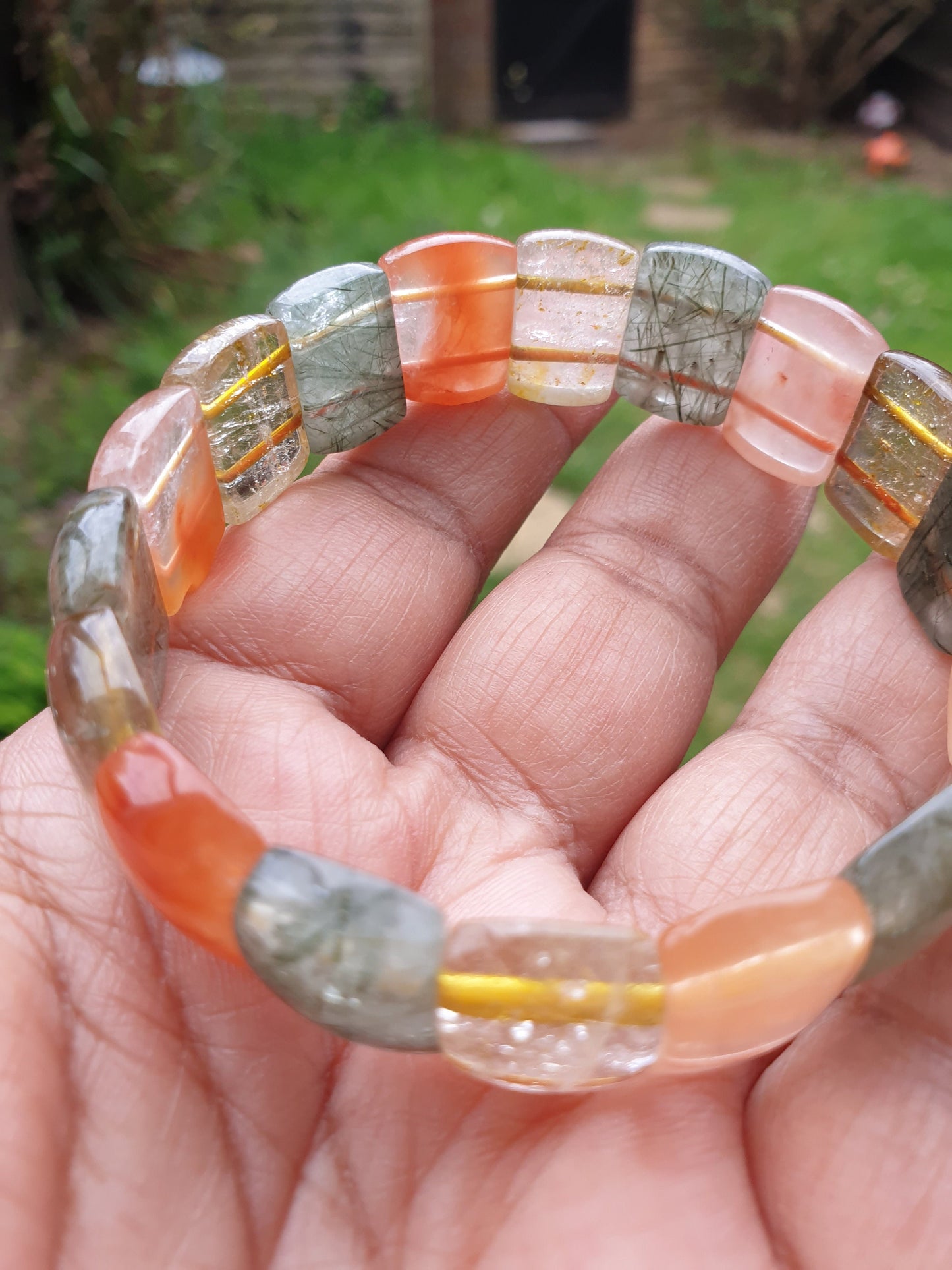 High Quality Garden Quartz Crystal Bracelet