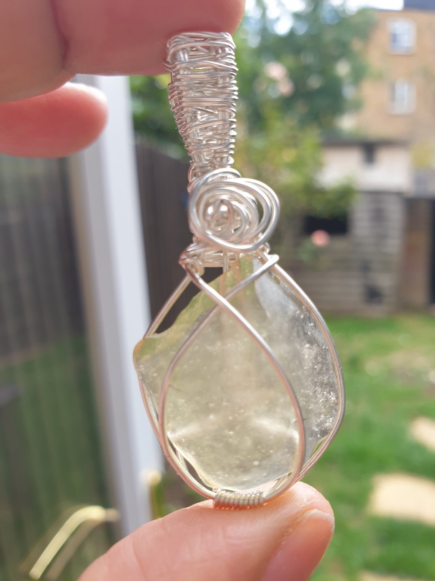 Libyan Desert Glass Pendant