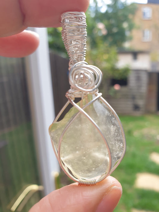 Libyan Desert Glass Pendant