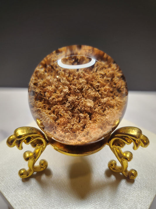 Lodolite, Garden Quartz Sphere
