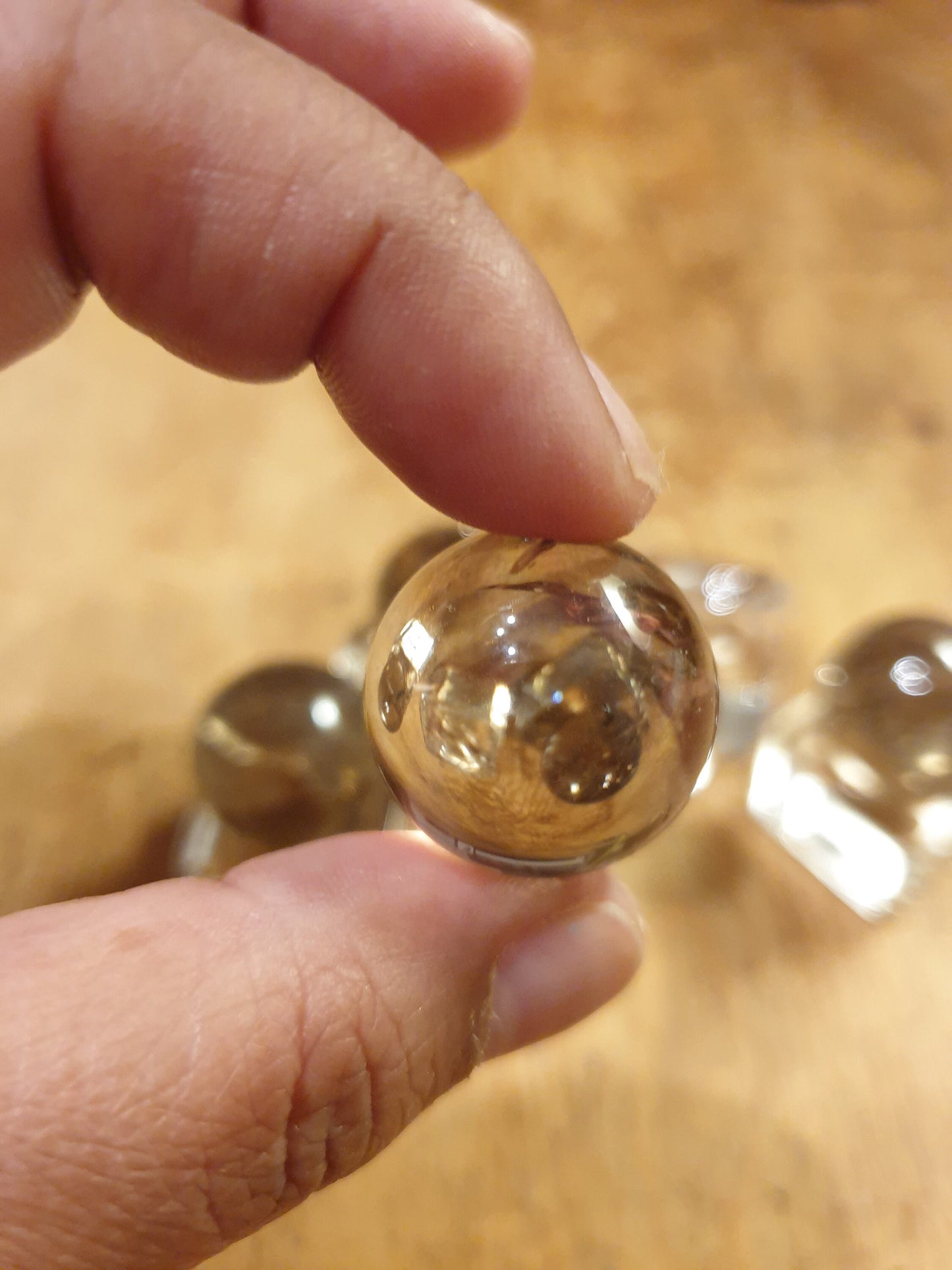 Smoky Quartz Spheres