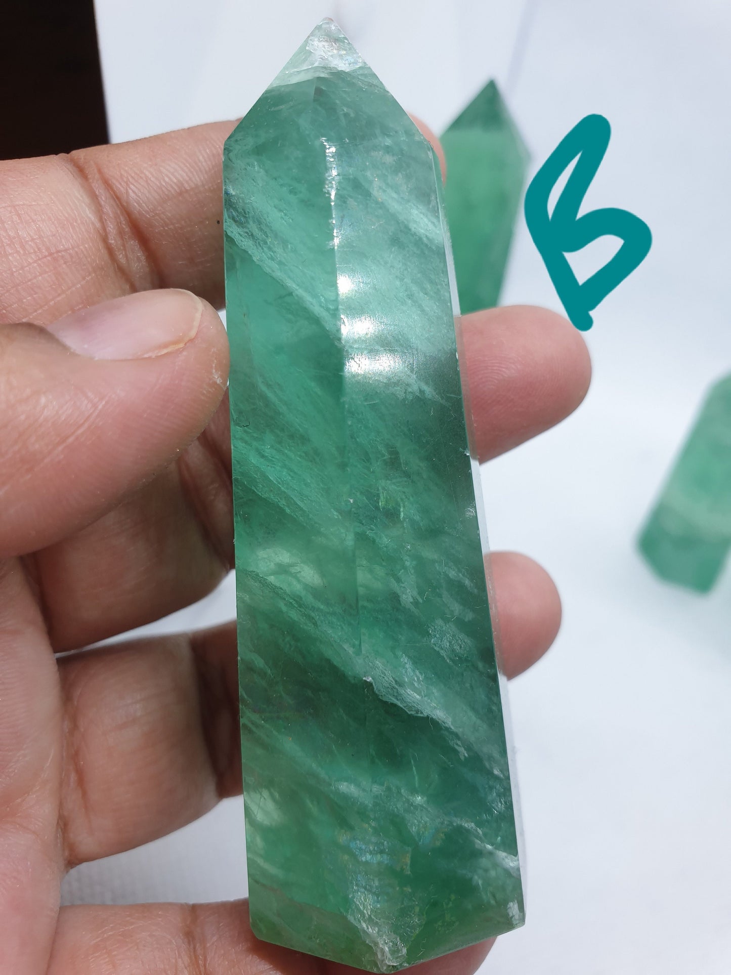 Green Fluorite Towers