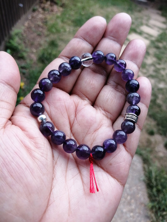 Amethyst 8mm Bracelet