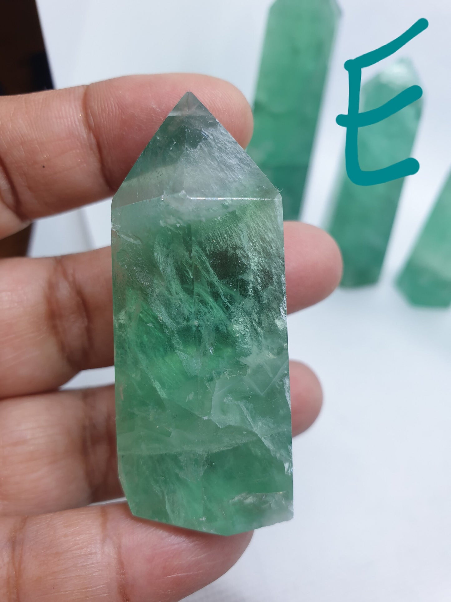 Green Fluorite Towers