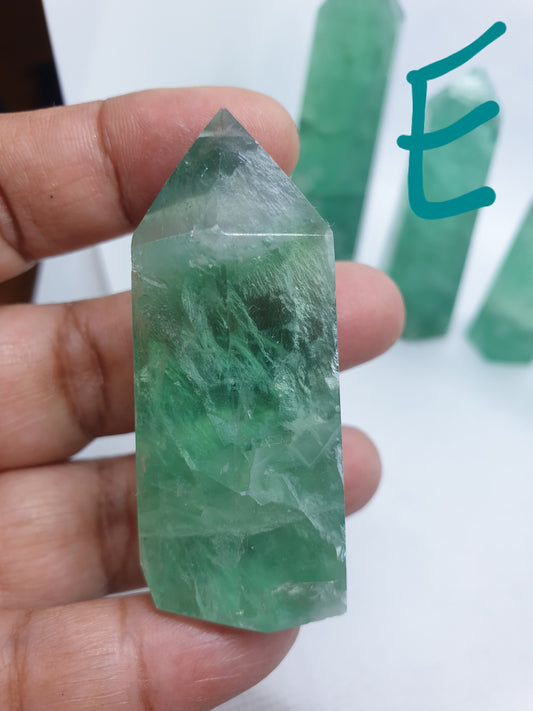 Green Fluorite Towers
