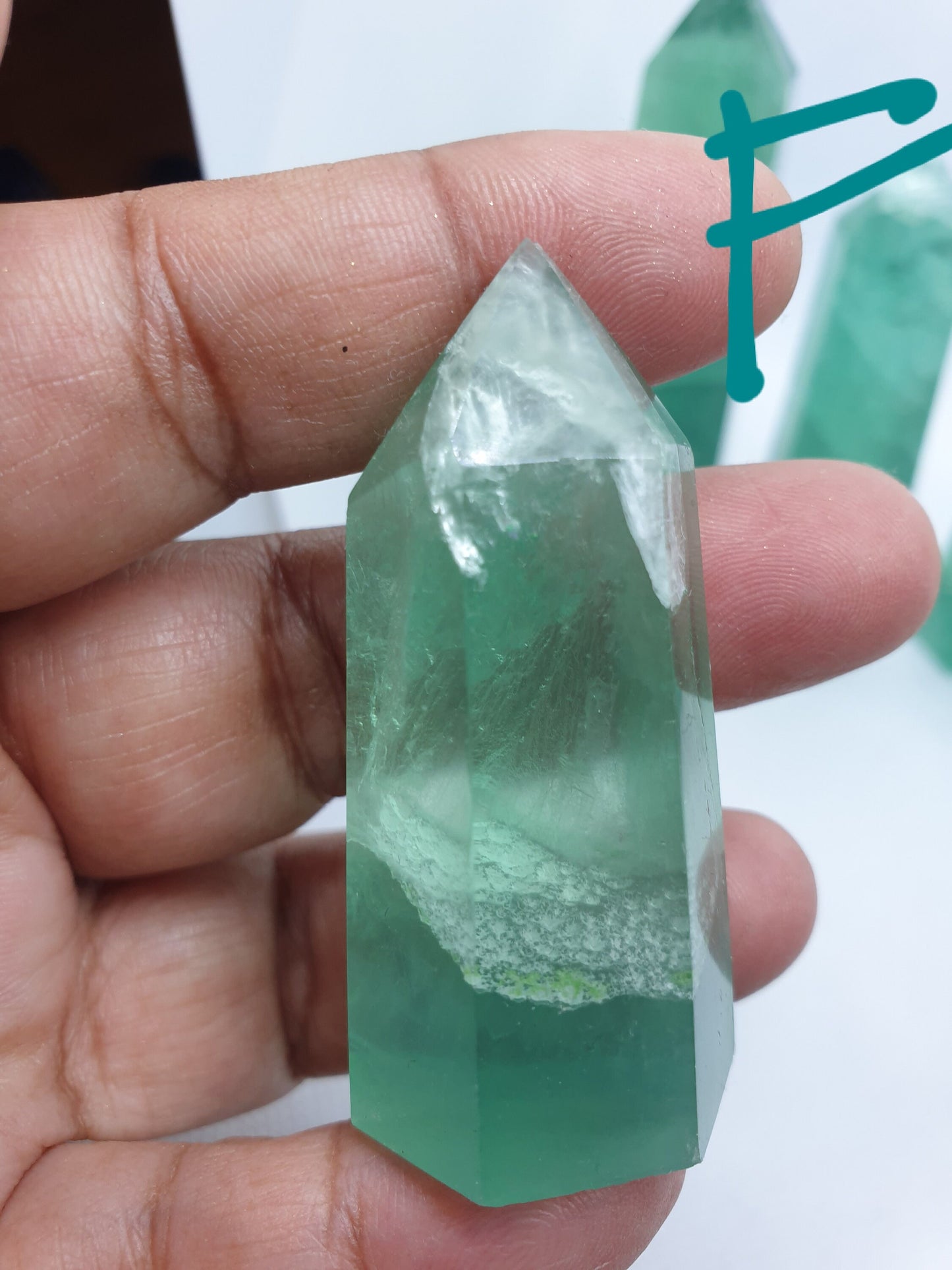Green Fluorite Towers