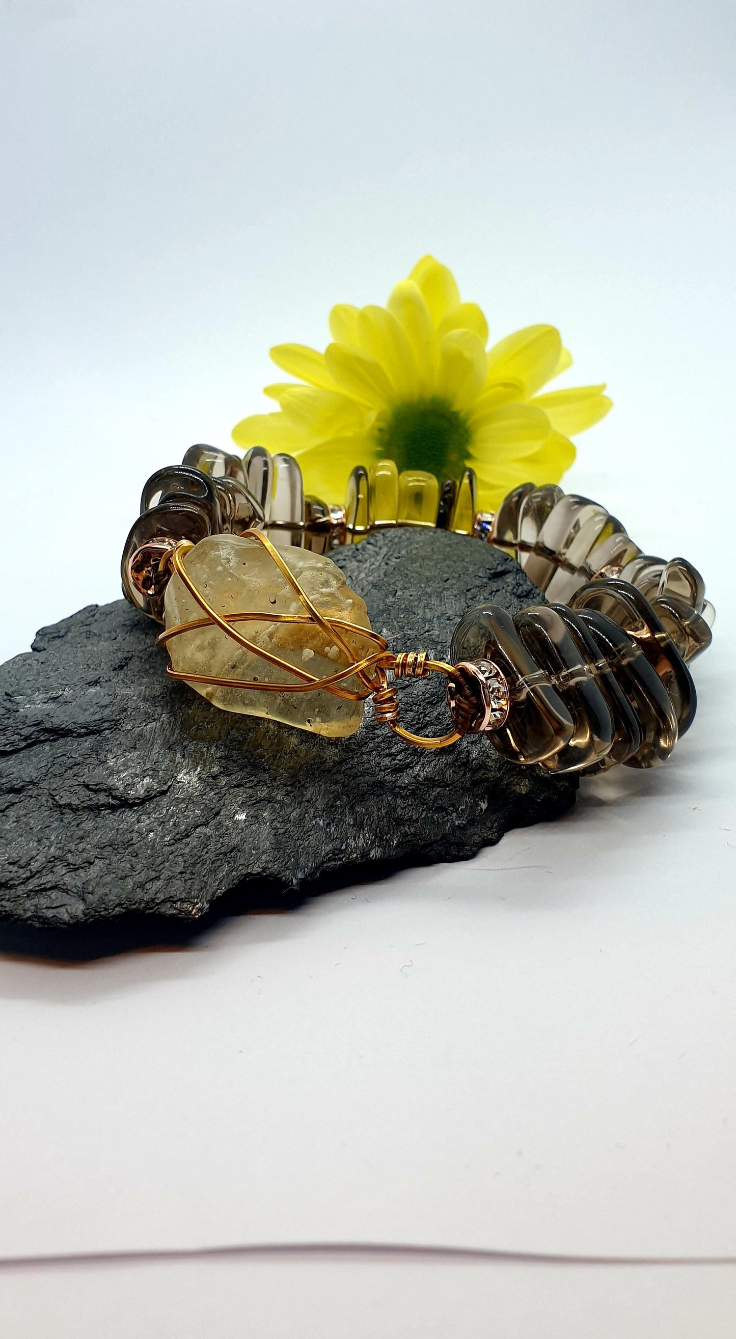 Libyan Desert Glass Bracelet