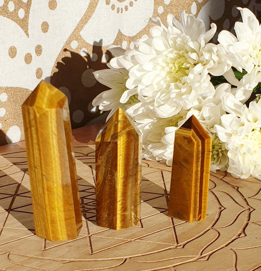 Tiger's Eye Confidence Boosting Towers/Obelisk