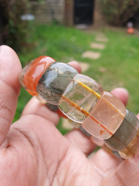 High Quality Garden Quartz Crystal Bracelet