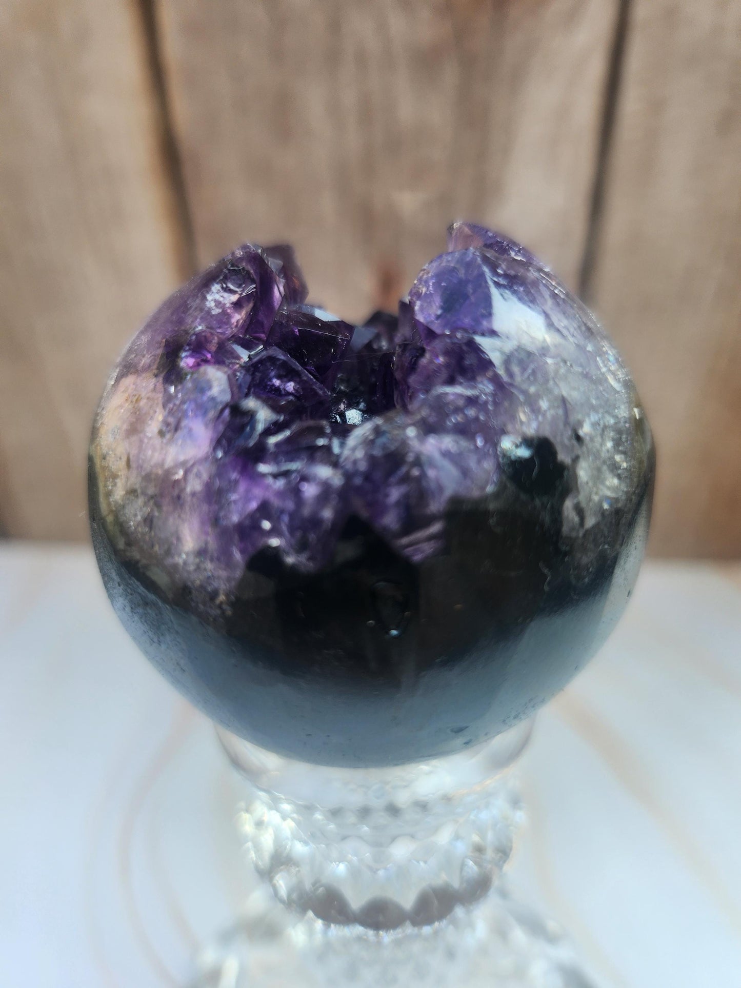 Amethyst Geode Sphere